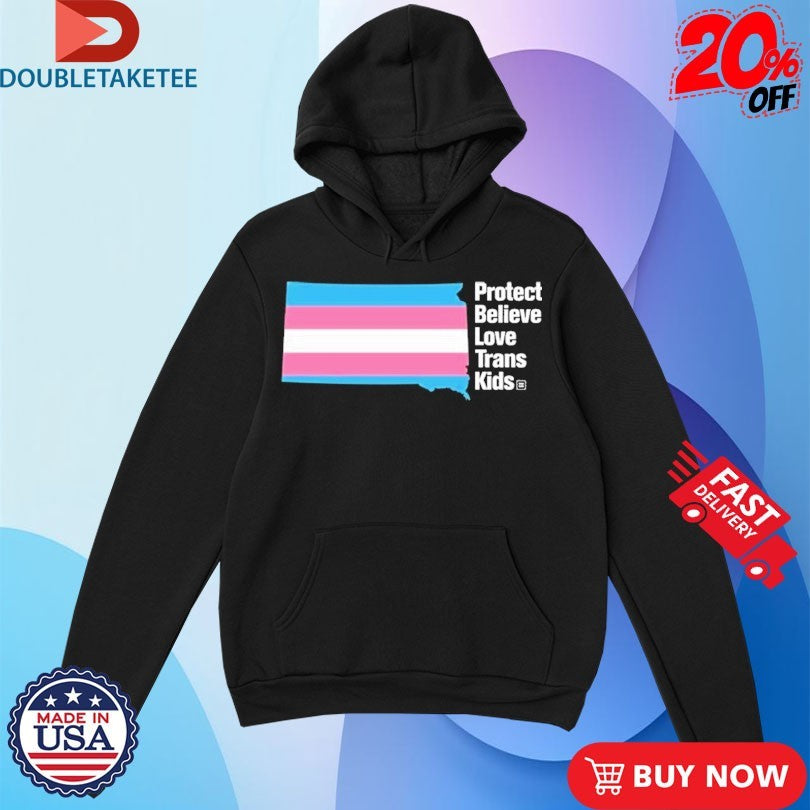 Official Protect Believe Love Trans Kids Shirts
