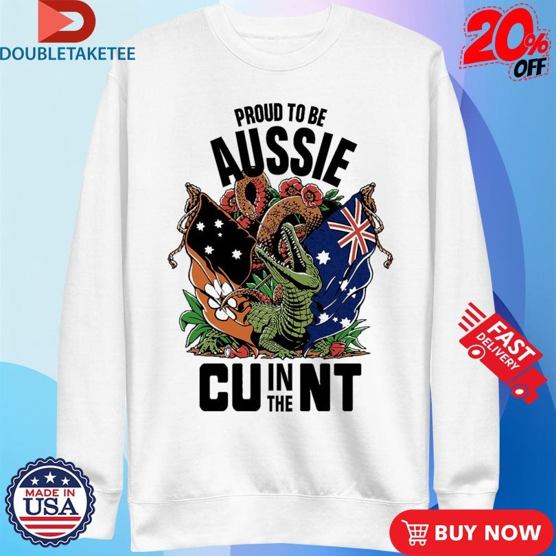 Official Proud To Be Aussie Australia CU In The NT Pride Gator Shirts