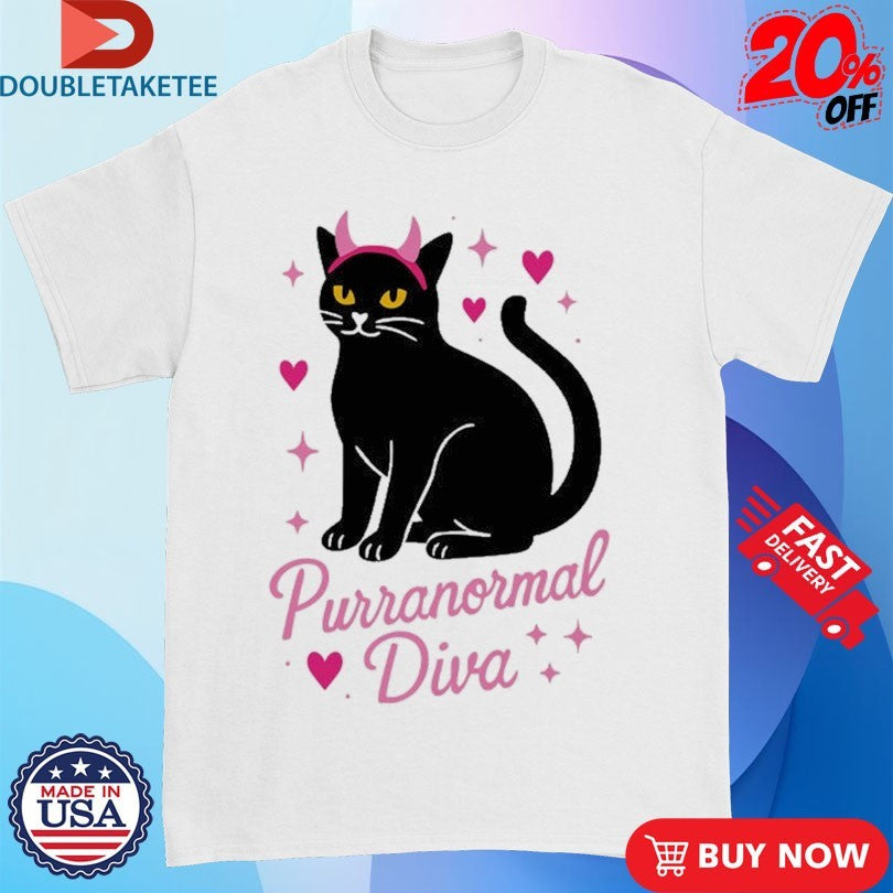 Official Purranormal Diva Cat Shirts