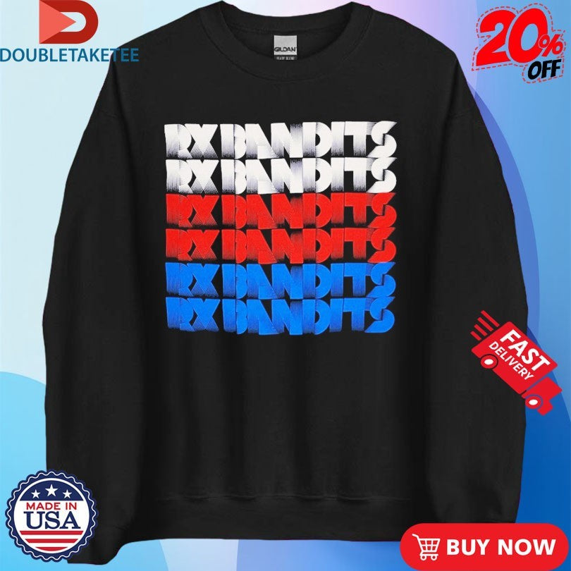 Official RX Bandits Typography Shirts