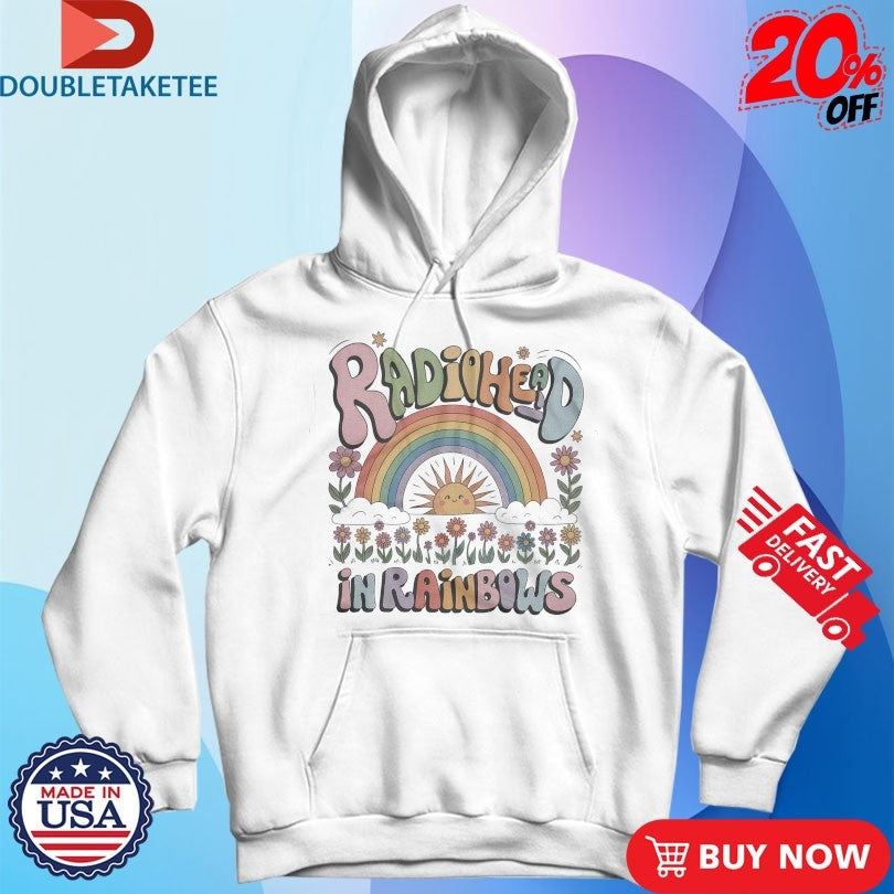 Official Radiohead In Rainbows Sun Shirts