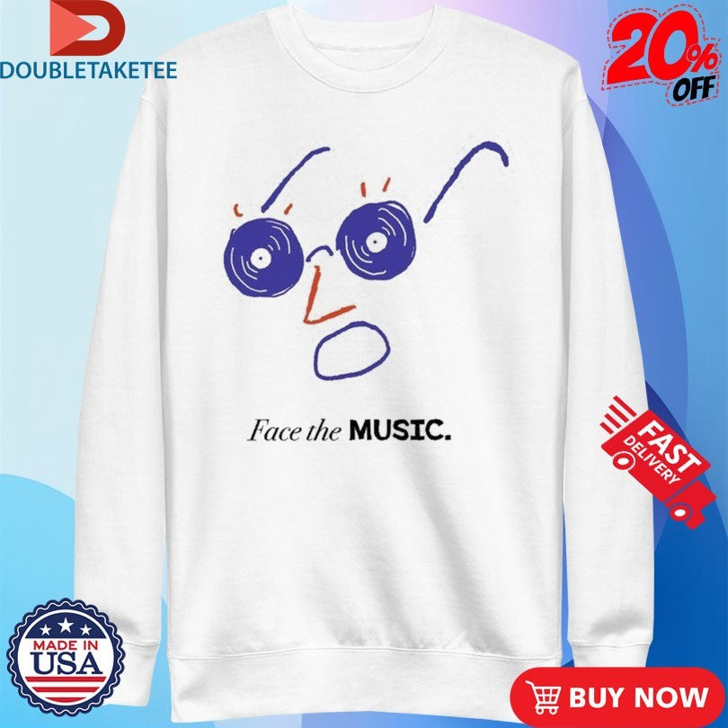 Official Rainy Heart Face The Music Shirts