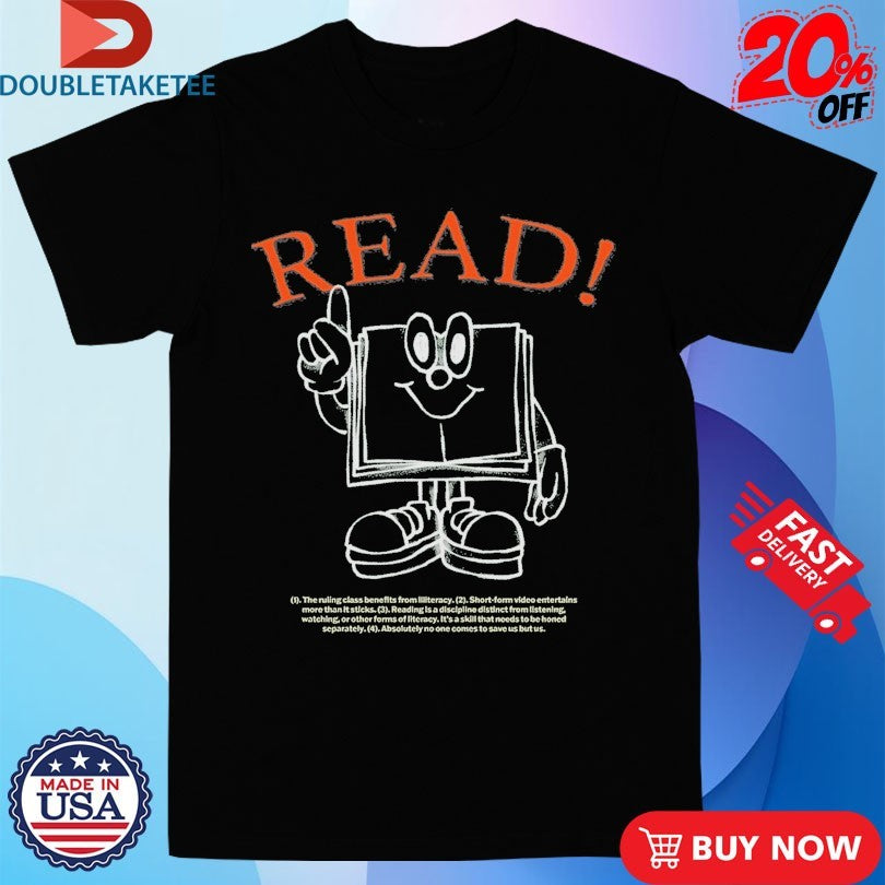 Official Read Book Shirts