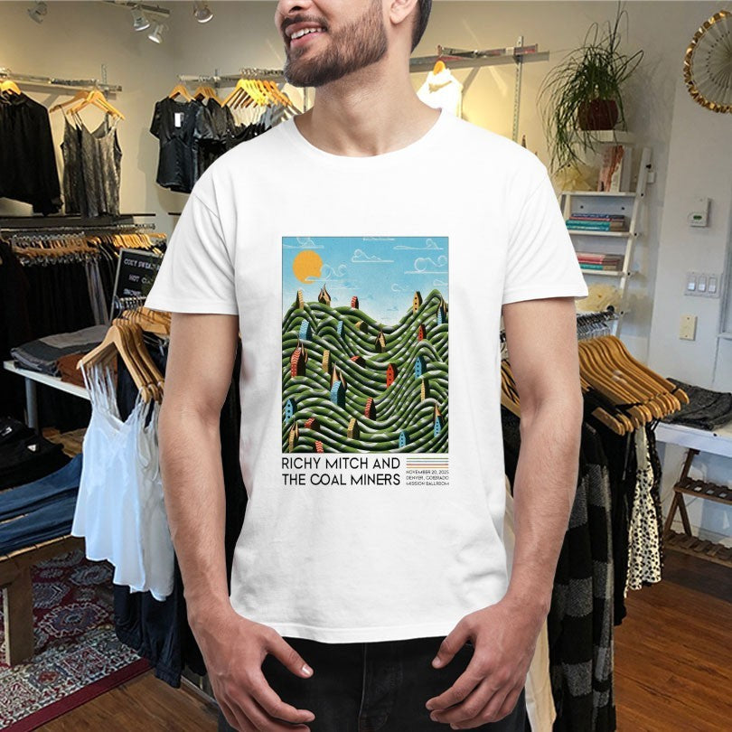 Official Richy Mitch And The Coal Miners In Denver CO On Nov 20 2025 Shirts