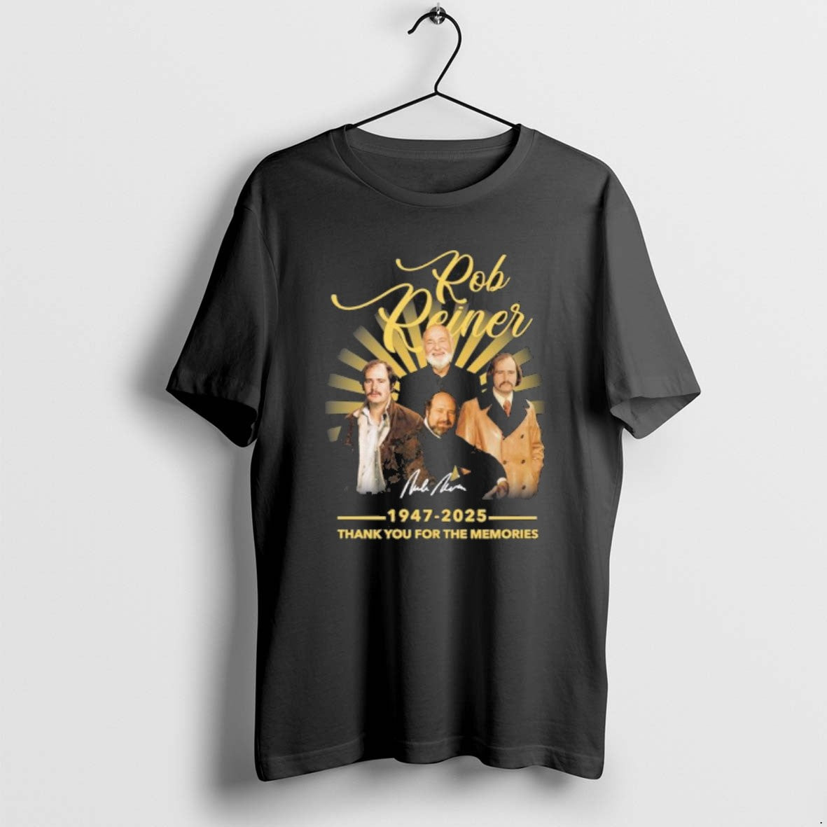 Official Rip Rob Reiner 1947 2025 Thank You For The Memories T-Shirts, Hoodie, Sweatshirt | DripVista.com