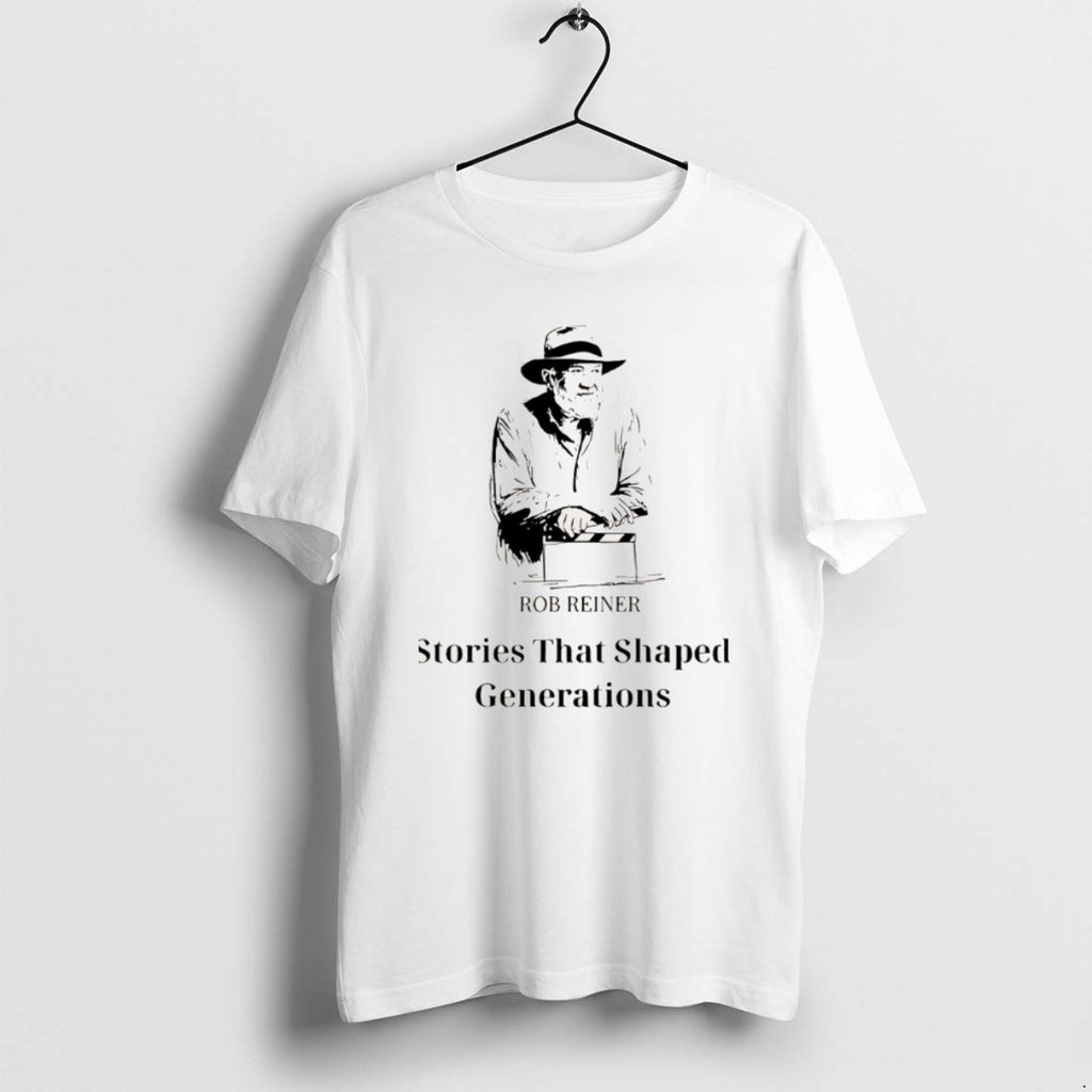 Official Rob Reiner Stories That Shaped Generations Christmas T-Shirts, Hoodie, Sweatshirt | DripVista.com