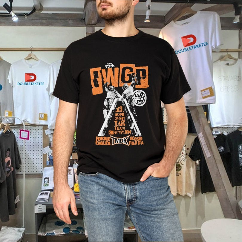 Official Robbie &amp; Fujita The 77th Champions Shirts