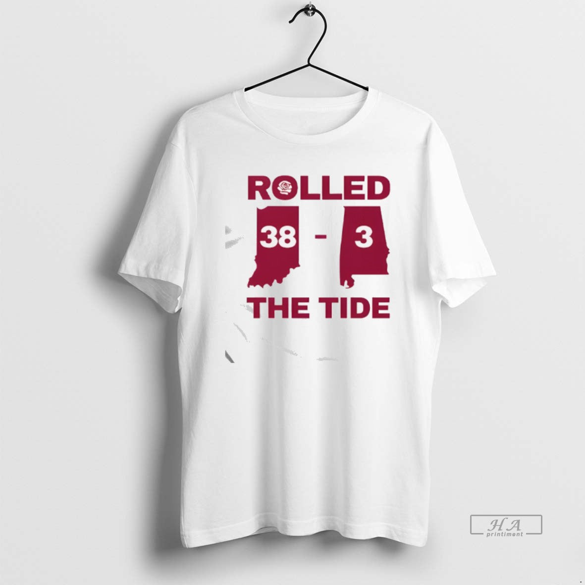 Official Rolled The Tide 38 3 Alabama Football Victory T-Shirts, Hoodie, Sweatshirt | DripVista.com
