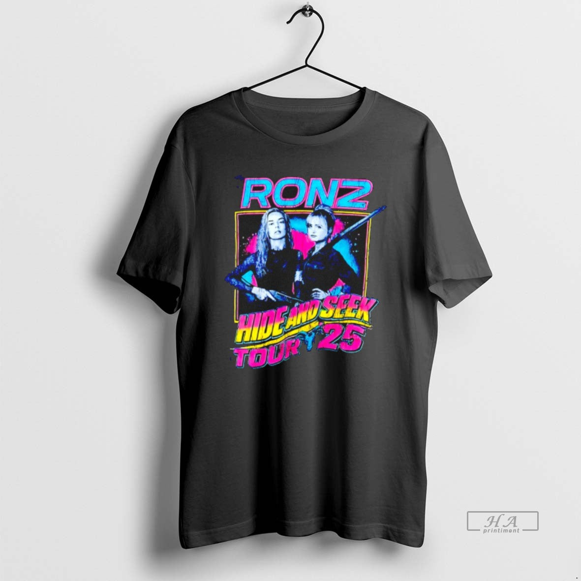 Official Ronz Hide And Seek Tour 2025 T-Shirts, Hoodie, Sweatshirt | DripVista.com