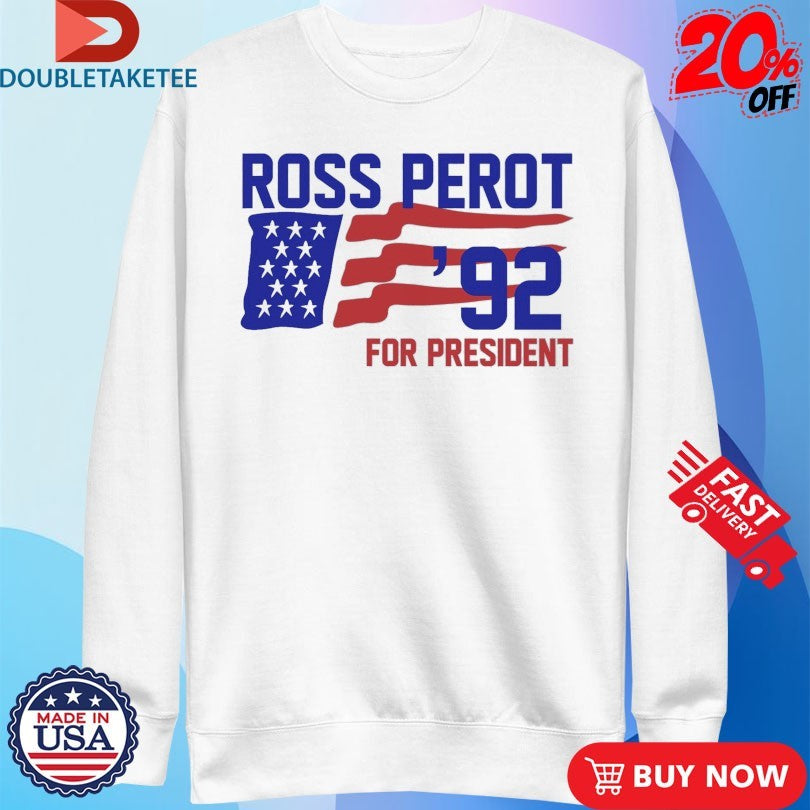 Official Ross Perot For President ’92 Shirts