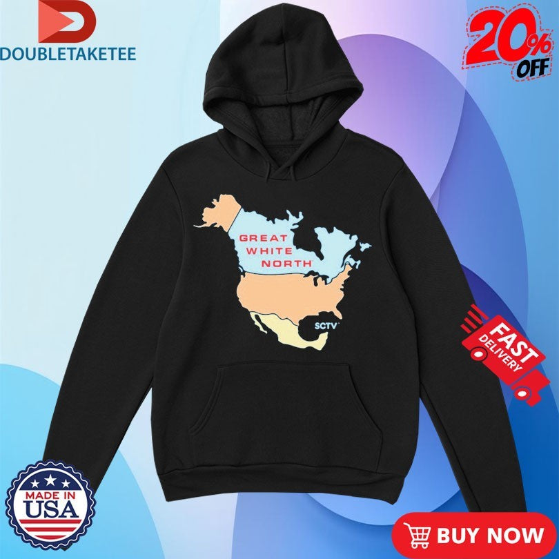 Official SCTV Great White North Map Shirts