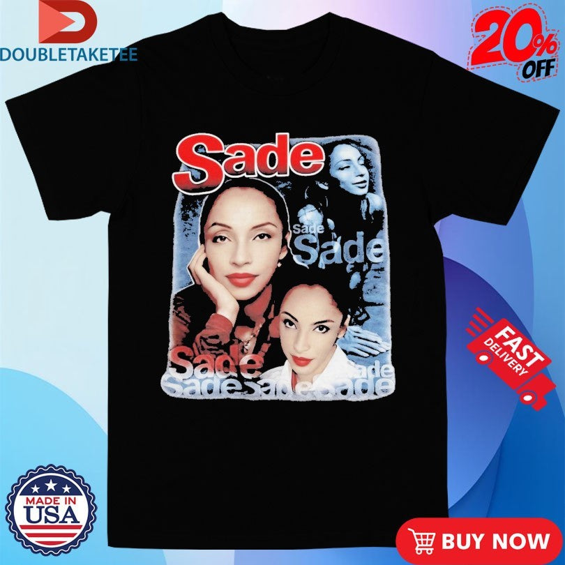 Official Sade Face vintage Shirts