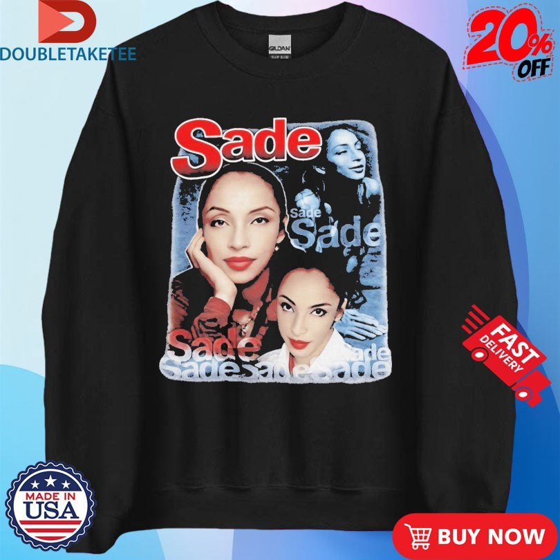 Official Sade Face vintage Shirts