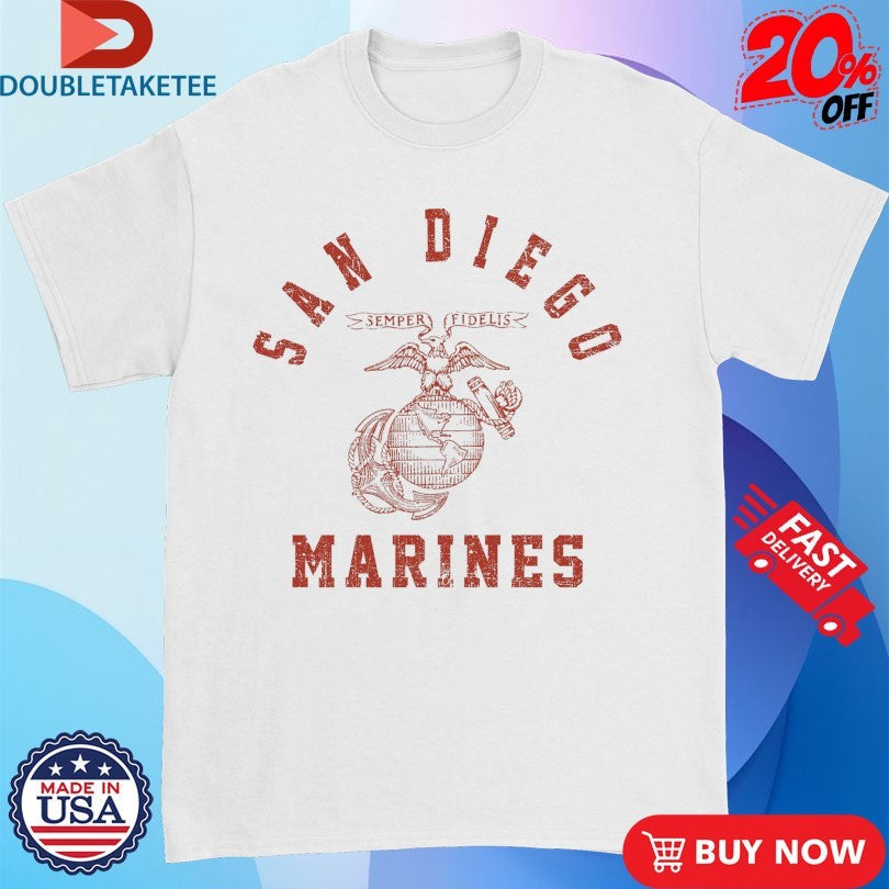 Official San Diego Training  United States Marine Corps Shirts