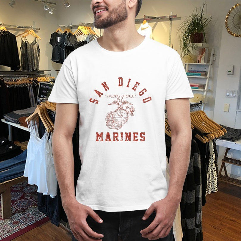 Official San Diego Training  United States Marine Corps Shirts