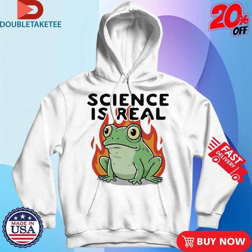 Official Science Is Real Frog Shirts