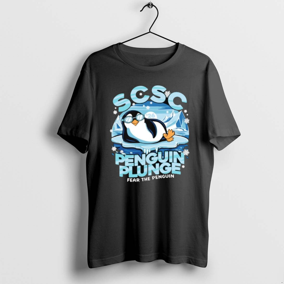 Official Scsc Penguin Plunge Fear The Penguin 2026 Long Sleve T-Shirts, Hoodie, Sweatshirt | DripVista.com