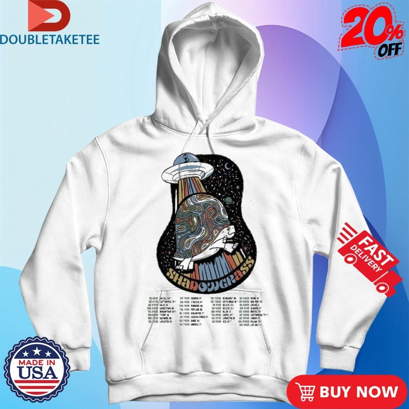 Official Shadowgrass 2025 Summer Tour UFO Turtle Shirts