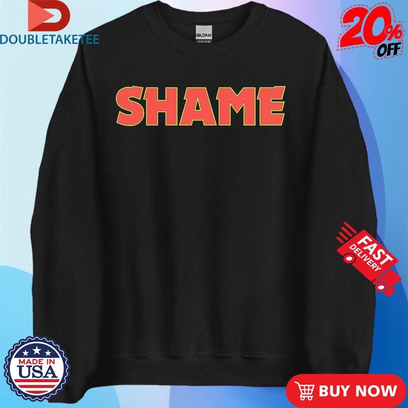 Official Shame Red Logo Shirts
