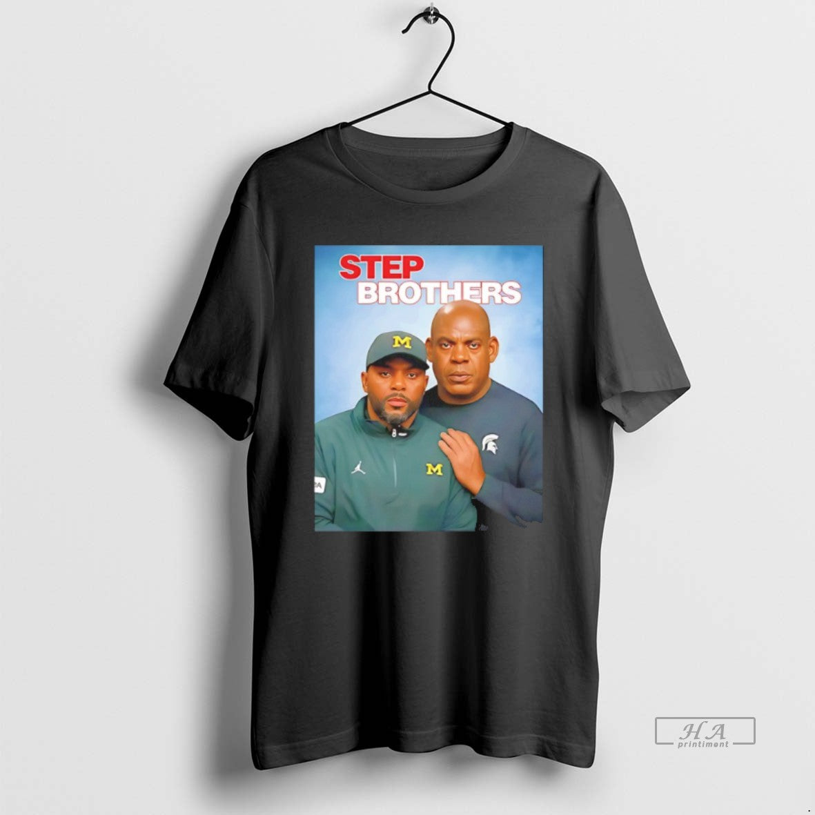 Official Sherrone Moore Mel Tucker Step Brothers Graphic T-Shirts, Hoodie, Sweatshirt | DripVista.com