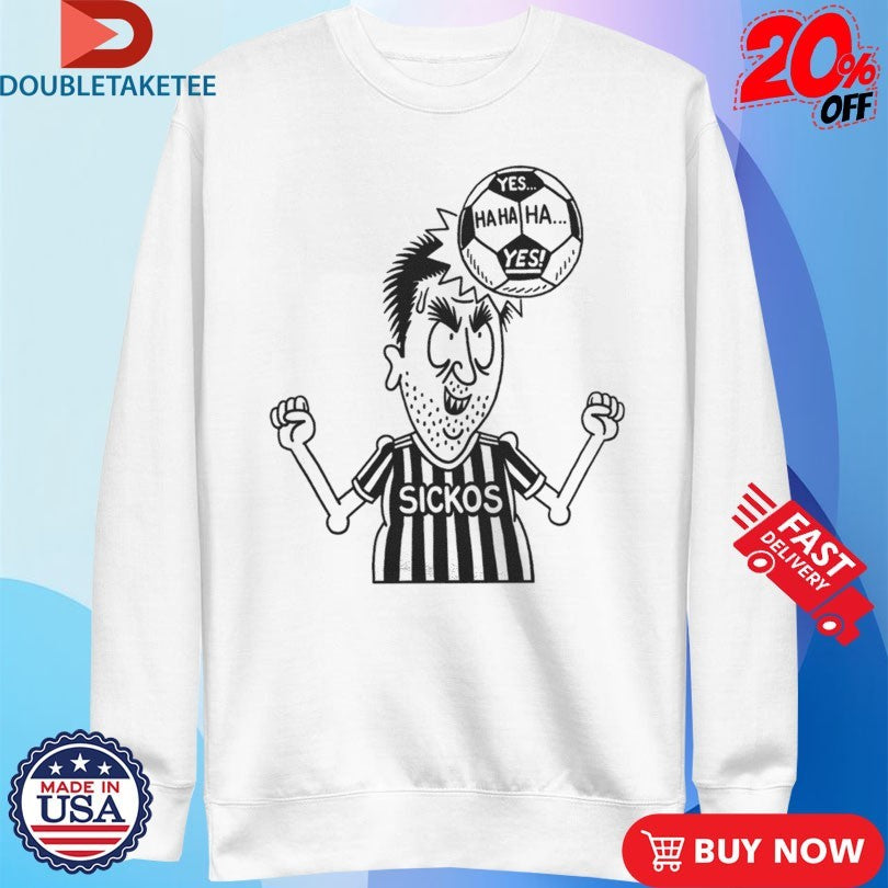 Official Sickos Committee Soccer Character Shirts