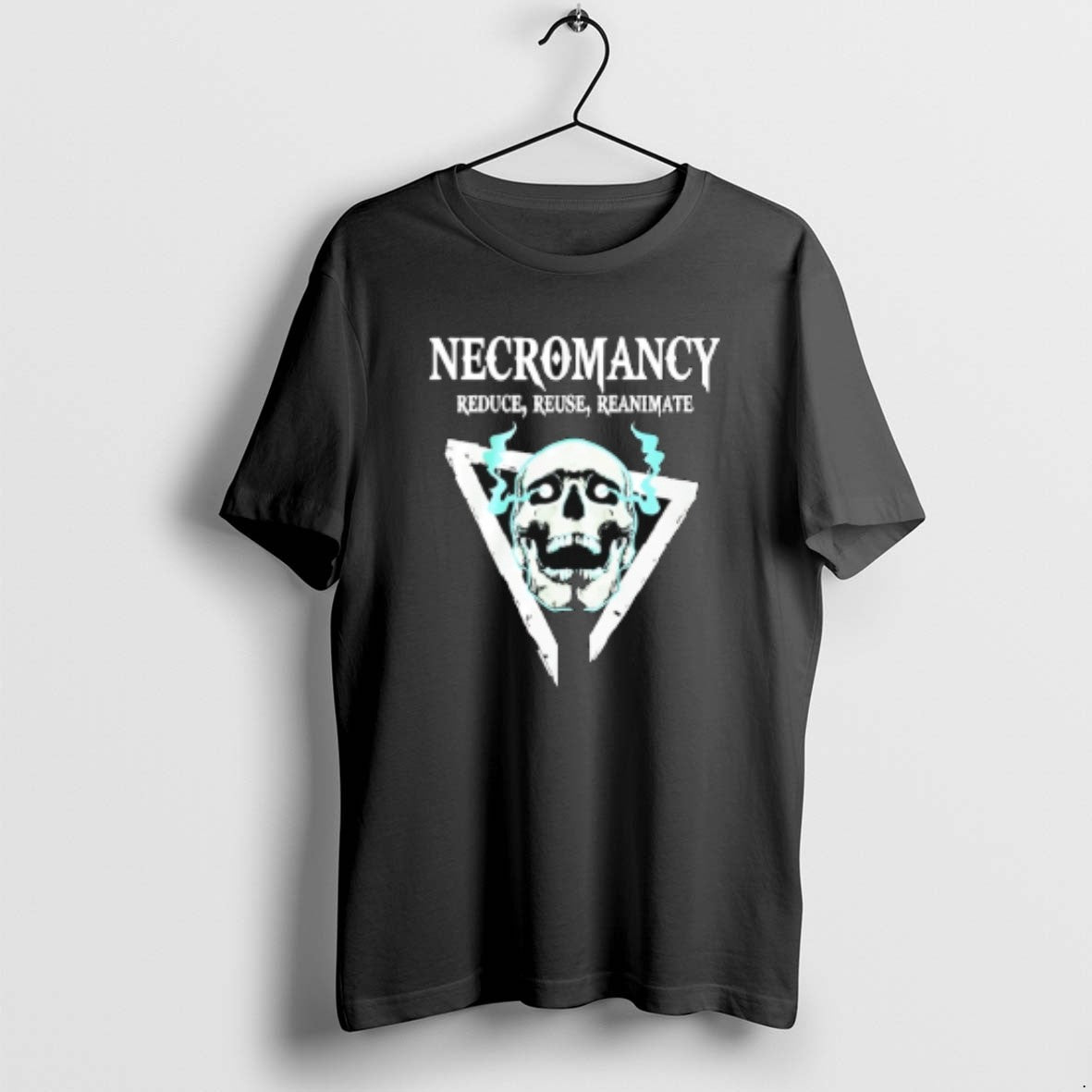 Official Skull Necromancy Reduce Reuse Reanimate T-Shirts, Hoodie, Sweatshirt | DripVista.com