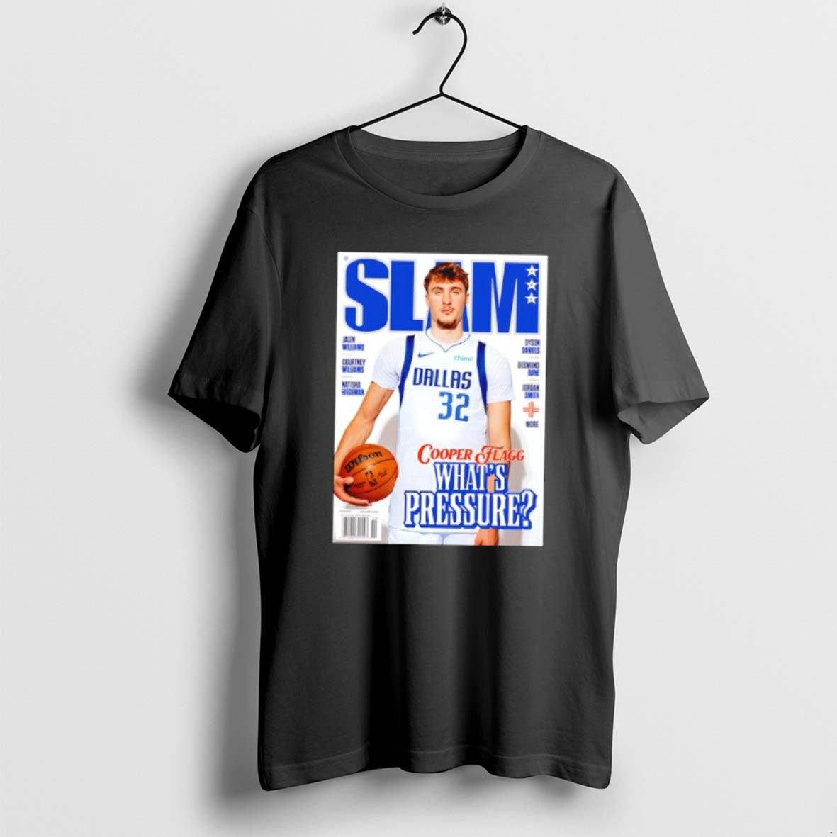 Official Slam Cooper Flagg Magazine Whats Pressure T-Shirts, Hoodie, Sweatshirt | DripVista.com