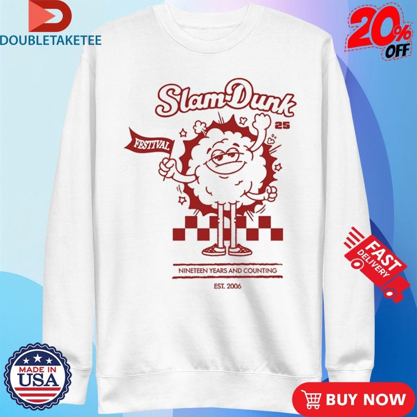 Official Slam Dunk Festival And Counting Est 2006 Mascot Shirts