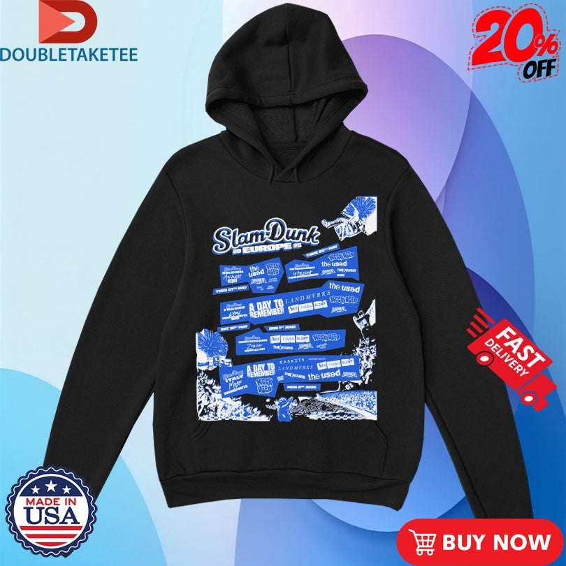 Official Slamdunk 2025 Europe Event Shirts