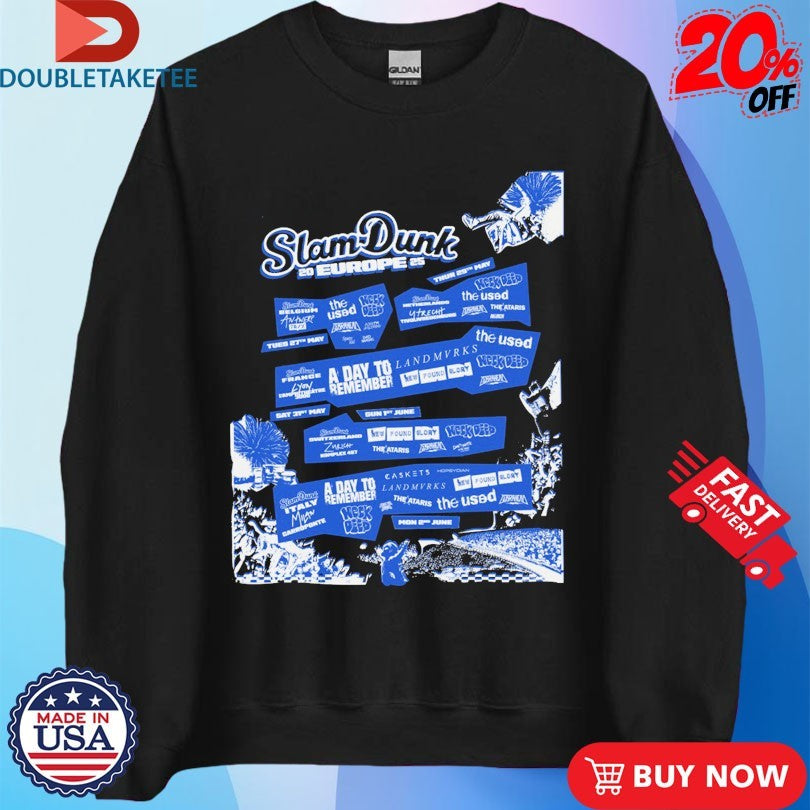 Official Slamdunk 2025 Europe Event Shirts