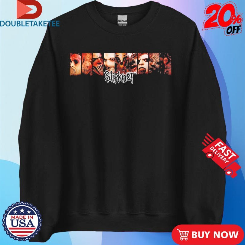 Official Slipknot Masks 2022 Tour Shirts
