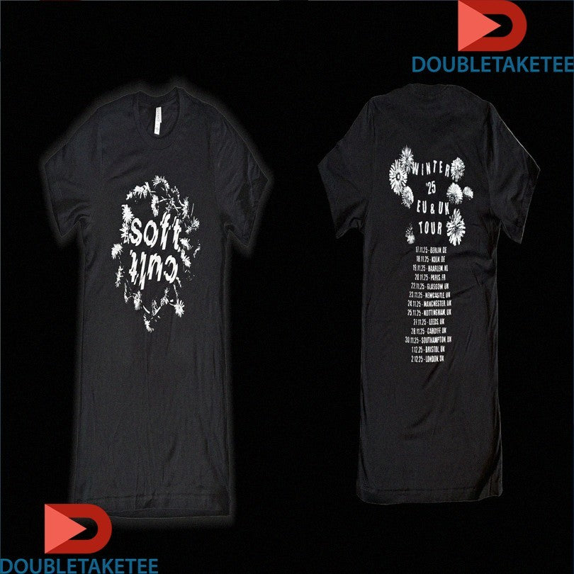 Official Softcult 2025 Uk Eu Winter Tour Dates Shirts