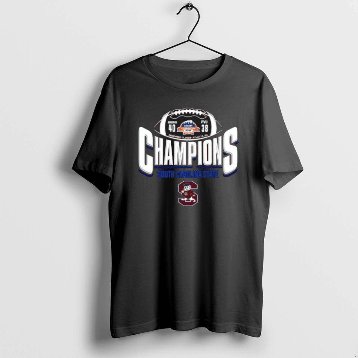 Official South Carolina State University Bulldogs Football 2025 Celebration Bowl Champions T-Shirts, Hoodie, Sweatshirt