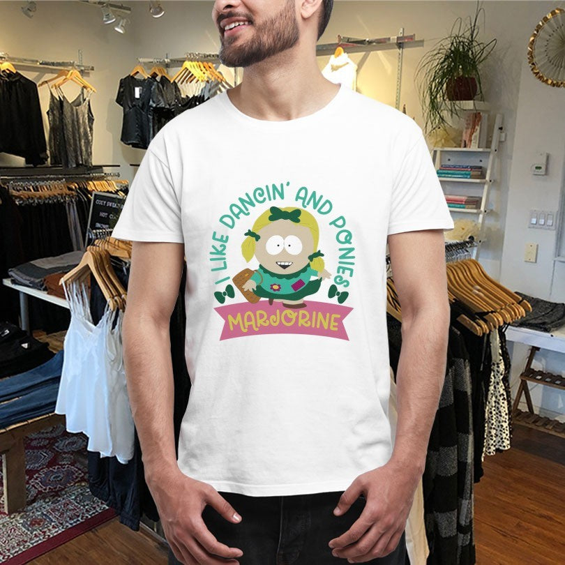 Official South Park Marjorine I Like Dancing &amp; Ponies Shirts