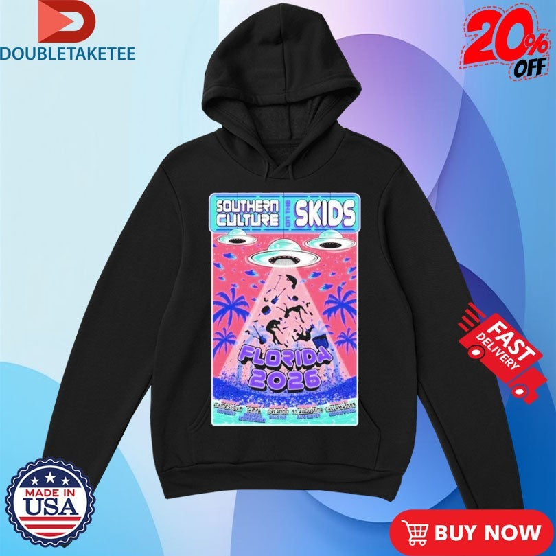 Official Southern Culture On The Skids Florida 2026 UFO Shirts