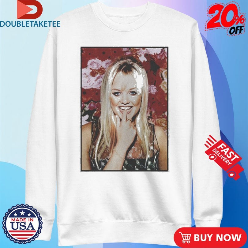 Official Spice Girls Emma Floral Photo Shirts