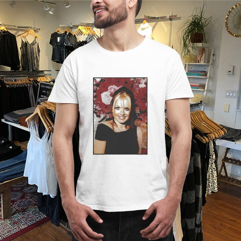 Official Spice Girls Geri Floral Photo Shirts