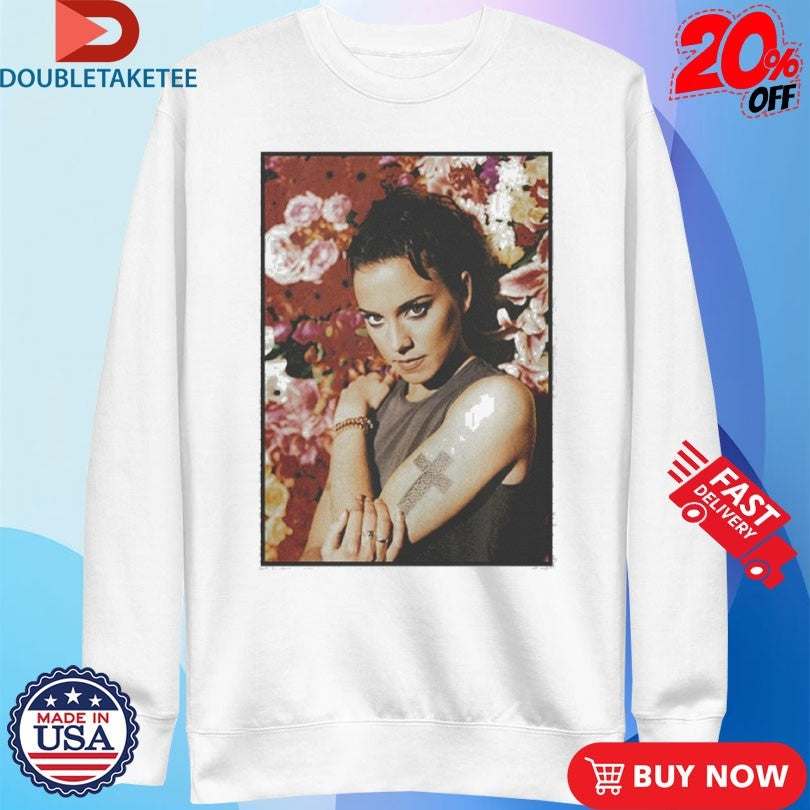 Official Spice Girls Melanie C Floral Photo Shirts