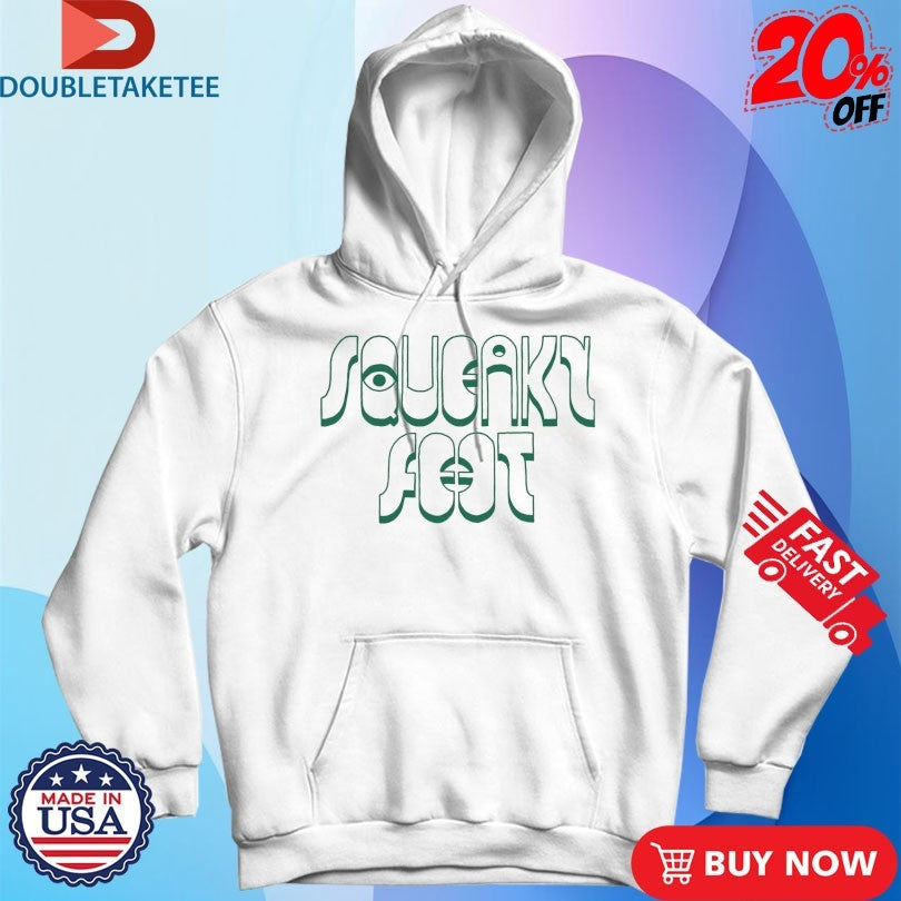 Official Squeaky Feet Green Squeaky Feet Logo Shirts