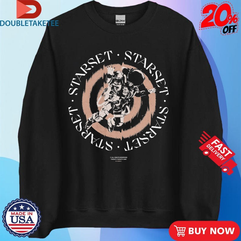 Official Starset Target Astronaut Circle Shirts