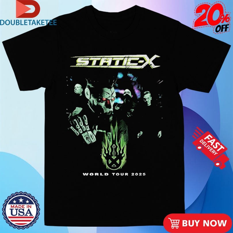 Official Static X Astro World Tour 2025 Shirts
