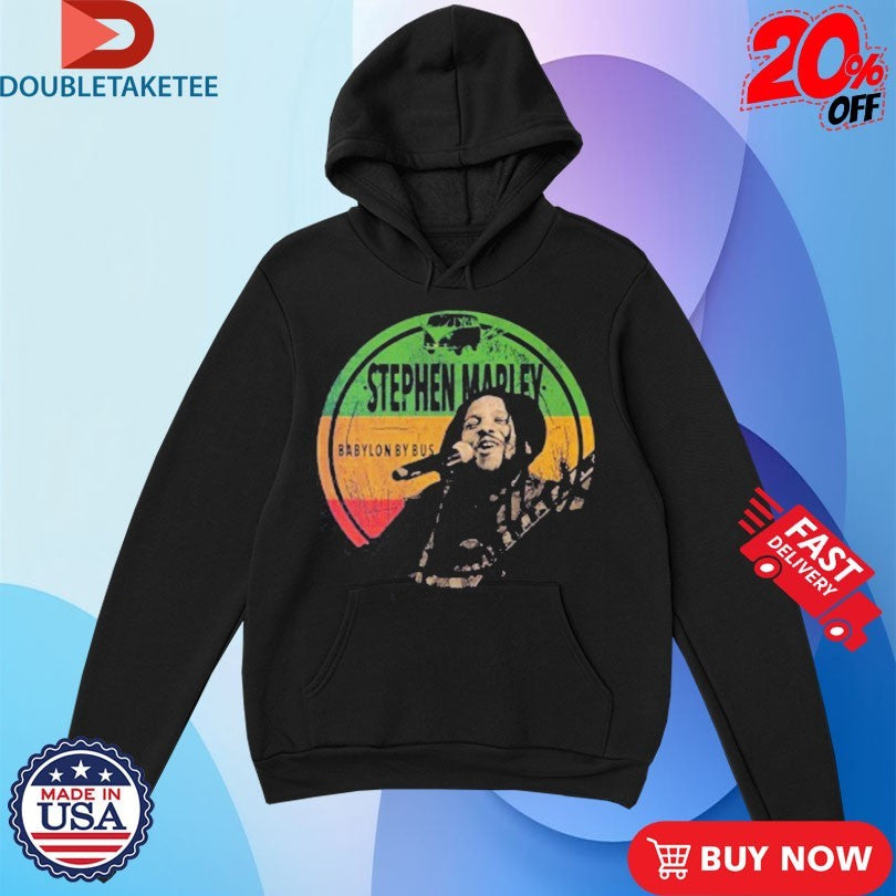 Official Stephen Marley Babylon By Bus Face Shirts