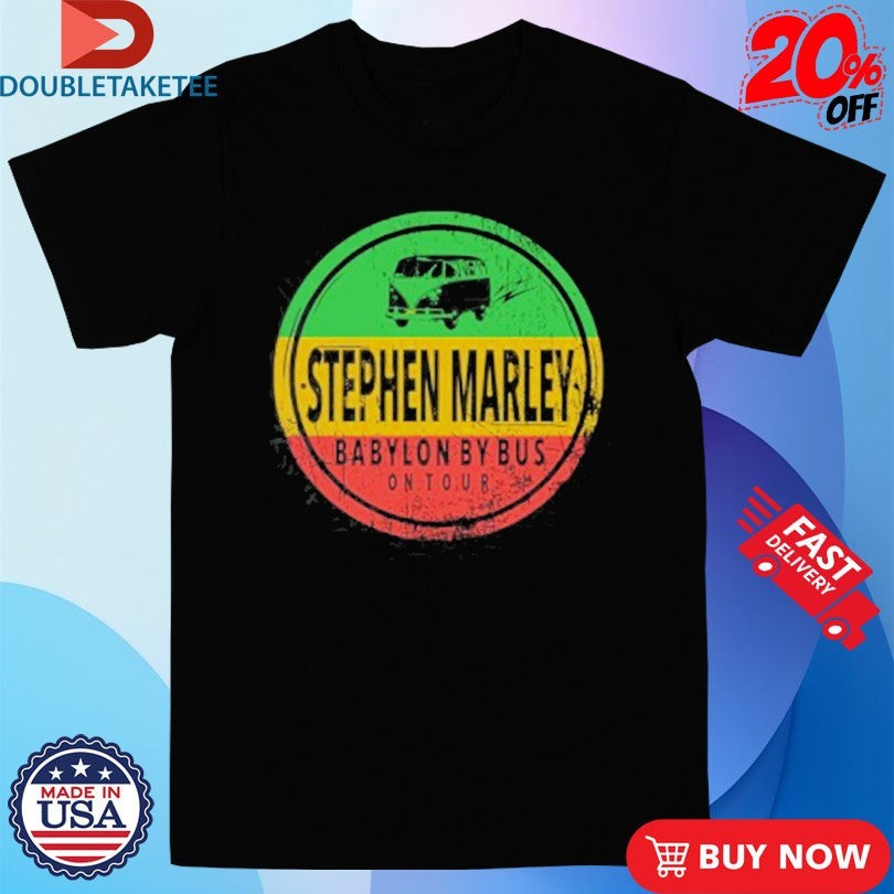 Official Stephen Marley Babylon By Bus On Tour Shirts