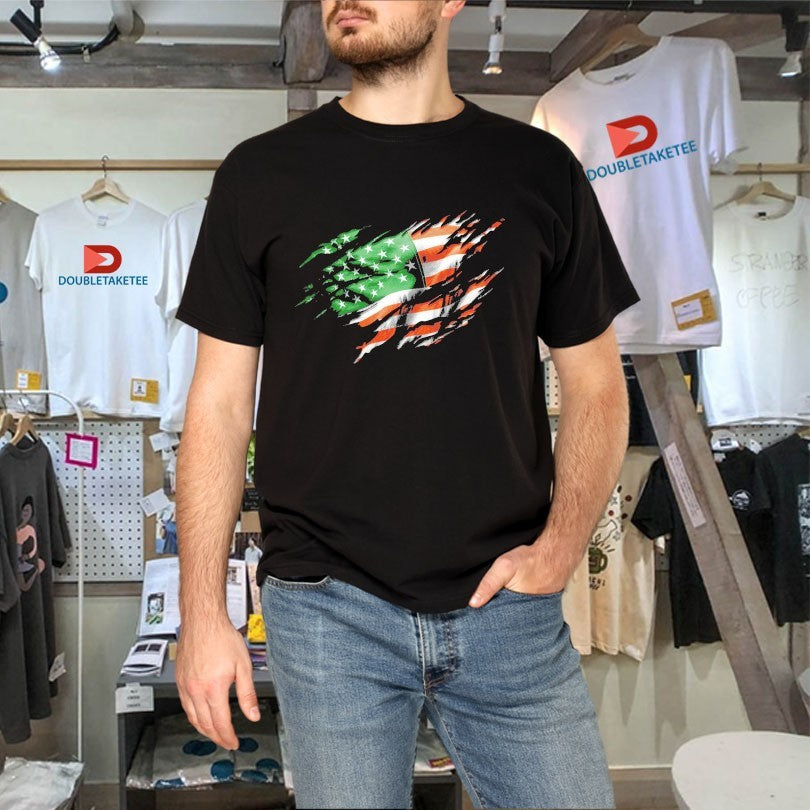 Official Still Standing Irish American Flag Shirts
