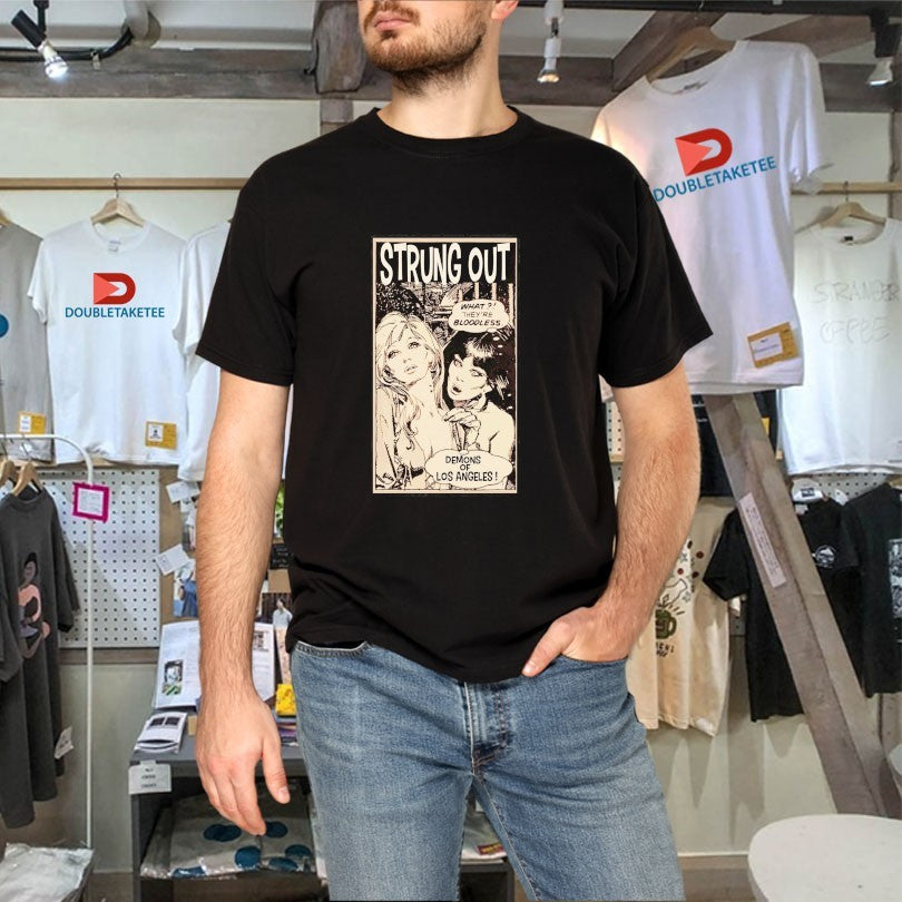 Official Strung Out What They’re Bloodless Demons Of Los Angeles Demon Girls Shirts