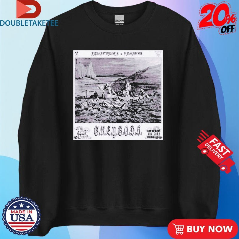 Official Suicideboys Greygods Album Cover Shirts