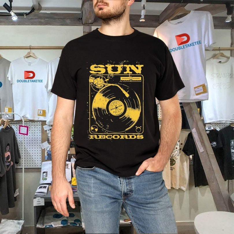 Official Sun Records Turntable Shirts