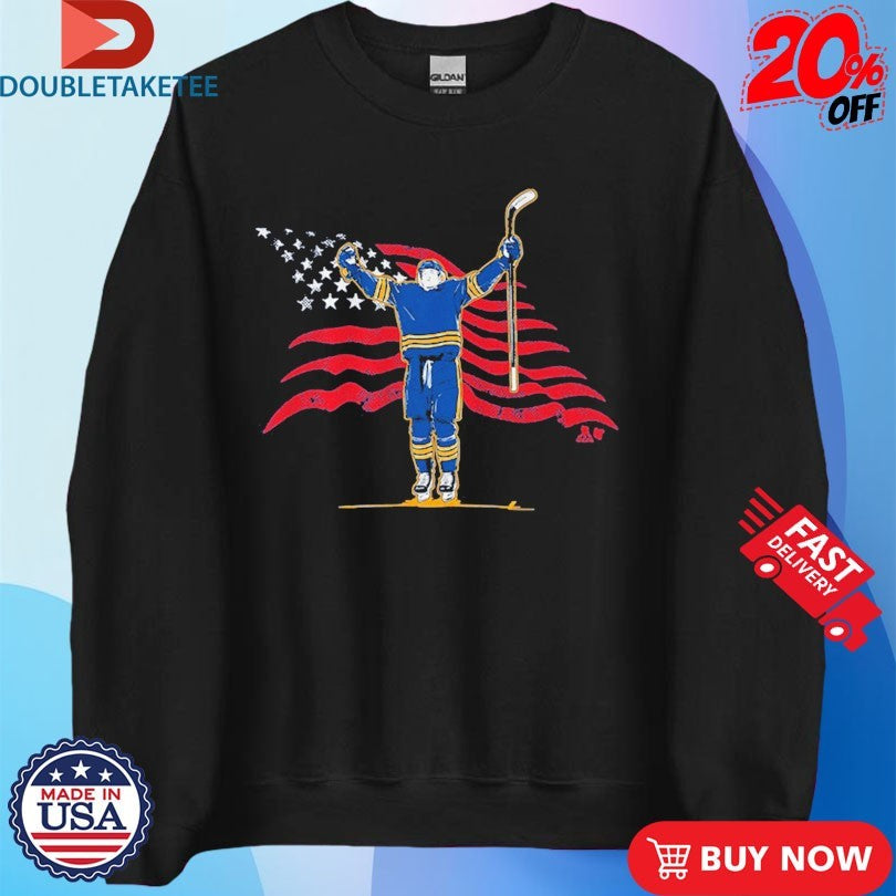 Official Tage Thompson Stars &amp; Stripes Superstar Pose Shirts