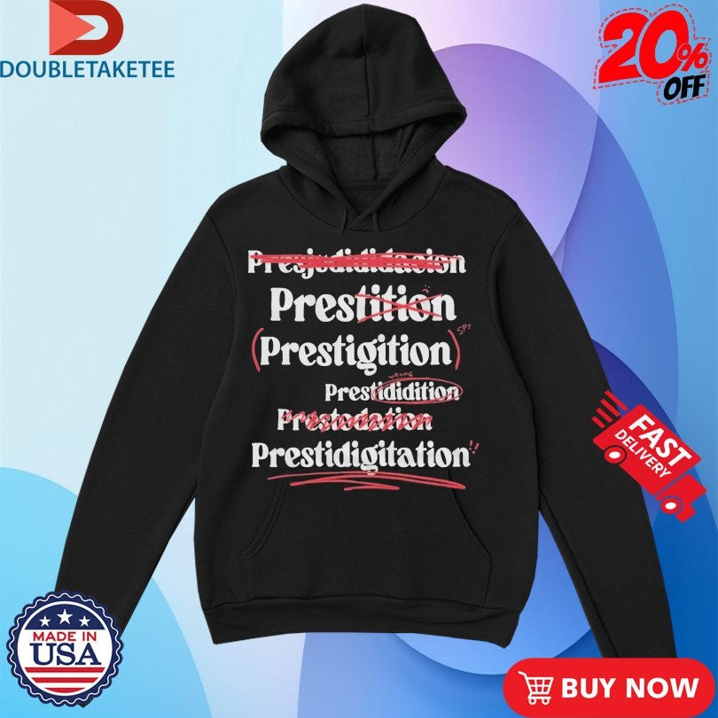 Official Tales From The Stinky Dragon Prestidigitation Spelling Shirts