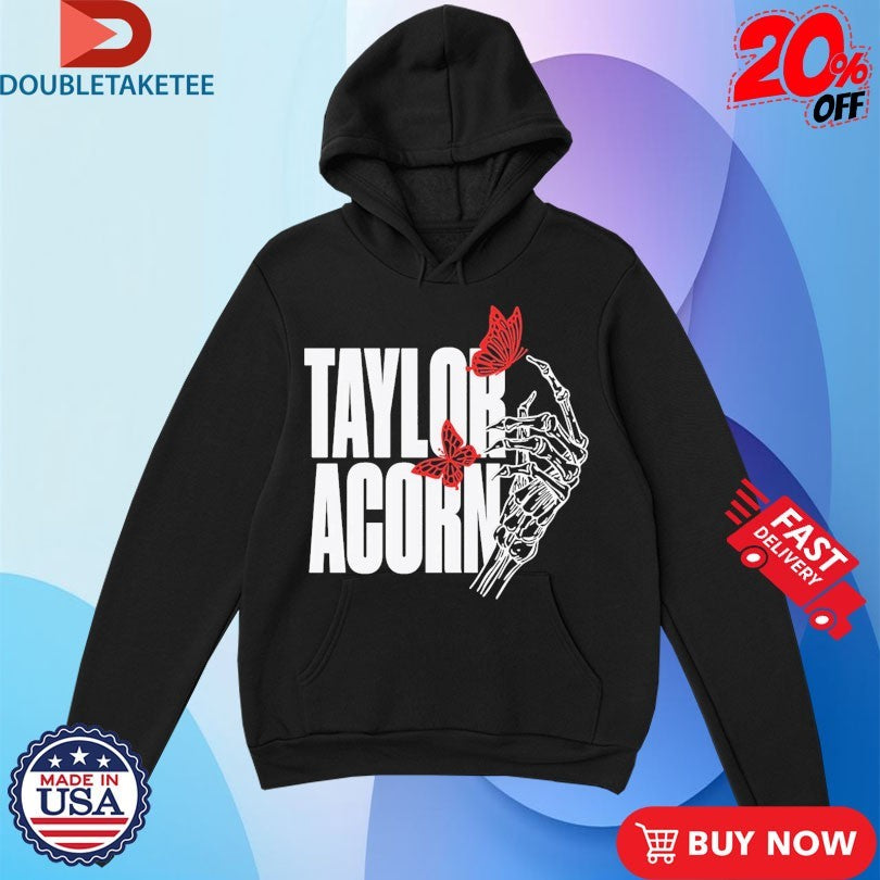 Official Taylor Acorn Butterfly Hand Skeleton Shirts